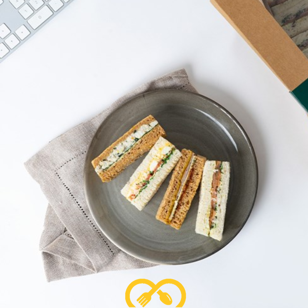 plateau de mini club sandwich | 100 pcs