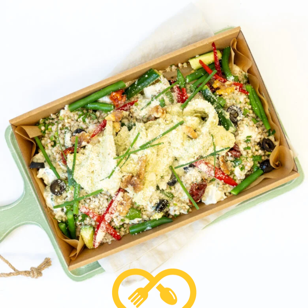 salade de pommes de terre, au poulet, pesto | tailles s / m / l / xl