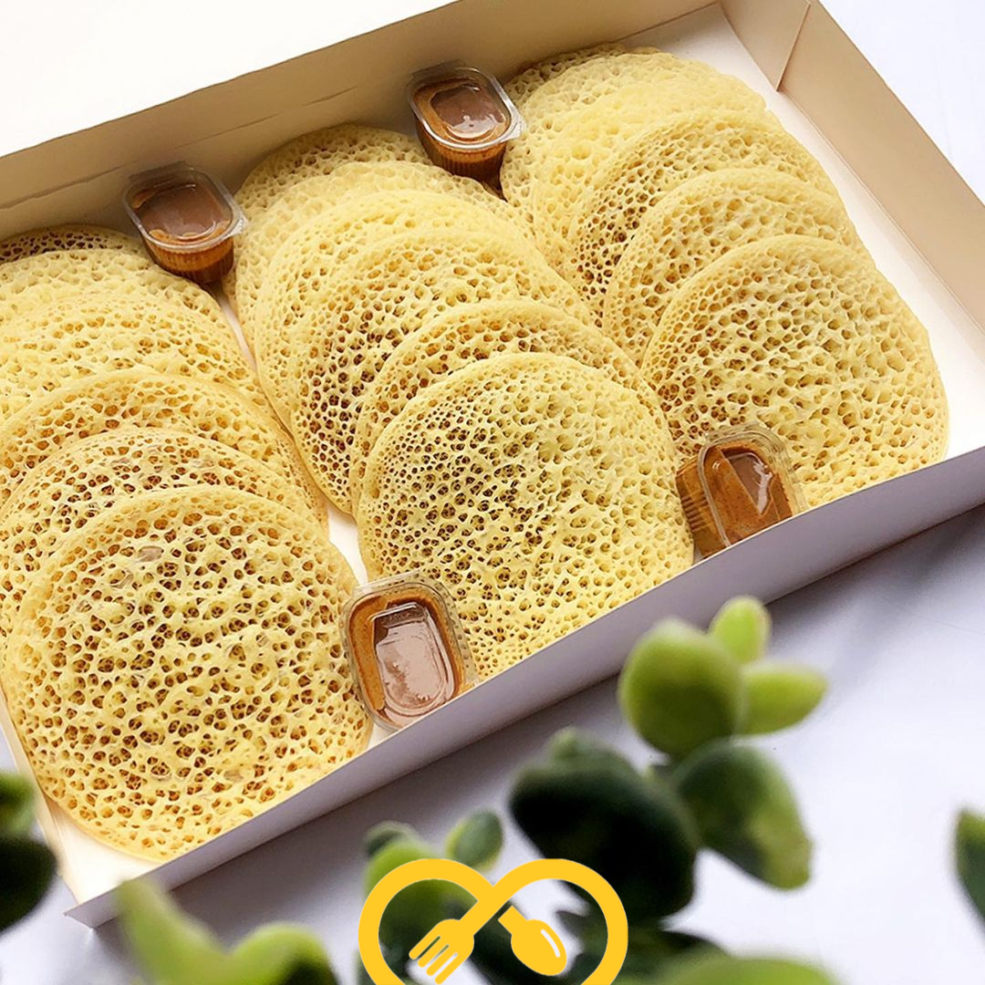 baghrir nature (ou crêpe aux mille trous) | à l'unité