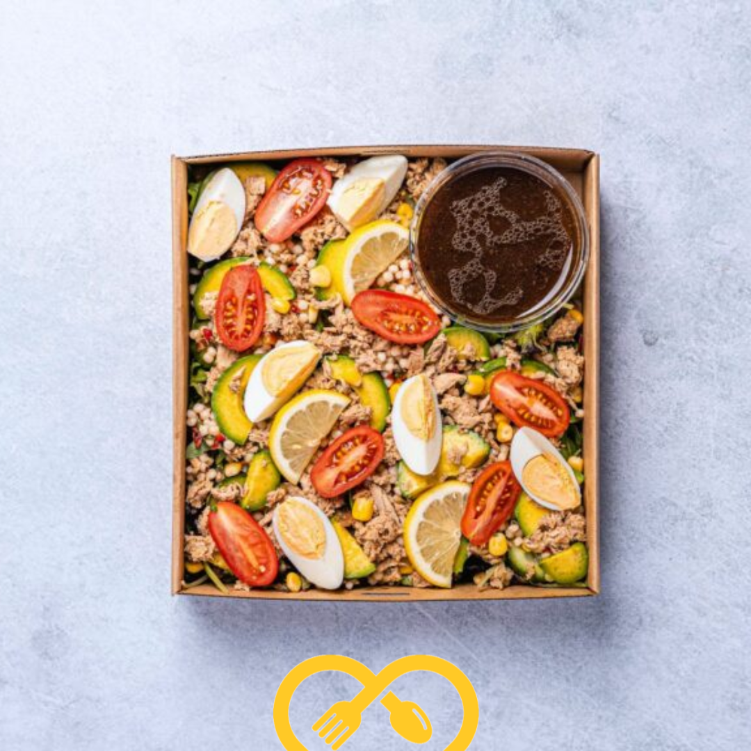 salade au thon et avocats | tailles s / m / l / xl