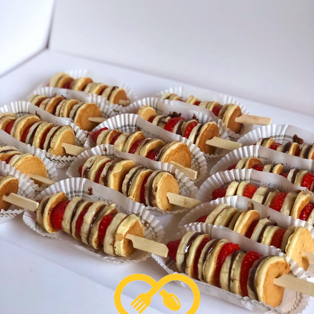 Brochette de pancakes | à l'unité