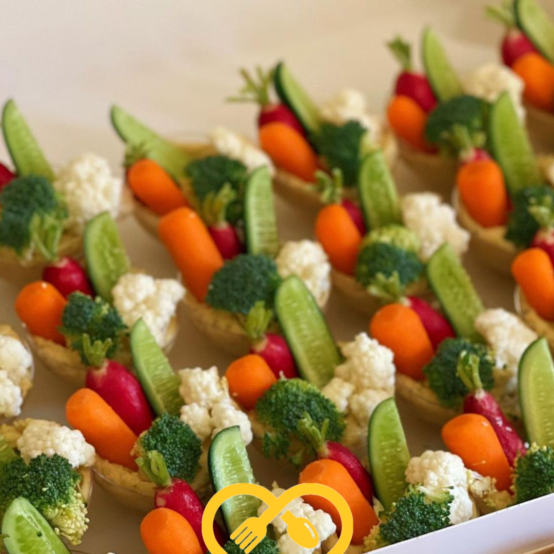 mini pot houmous & crudités | à l’unité