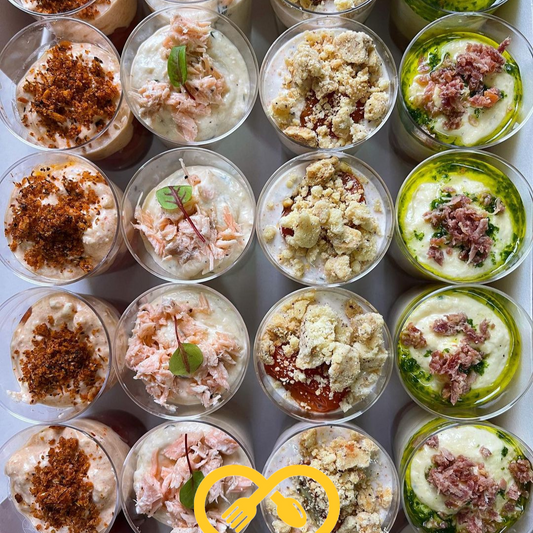 Verrine mousse salée | à l'unité