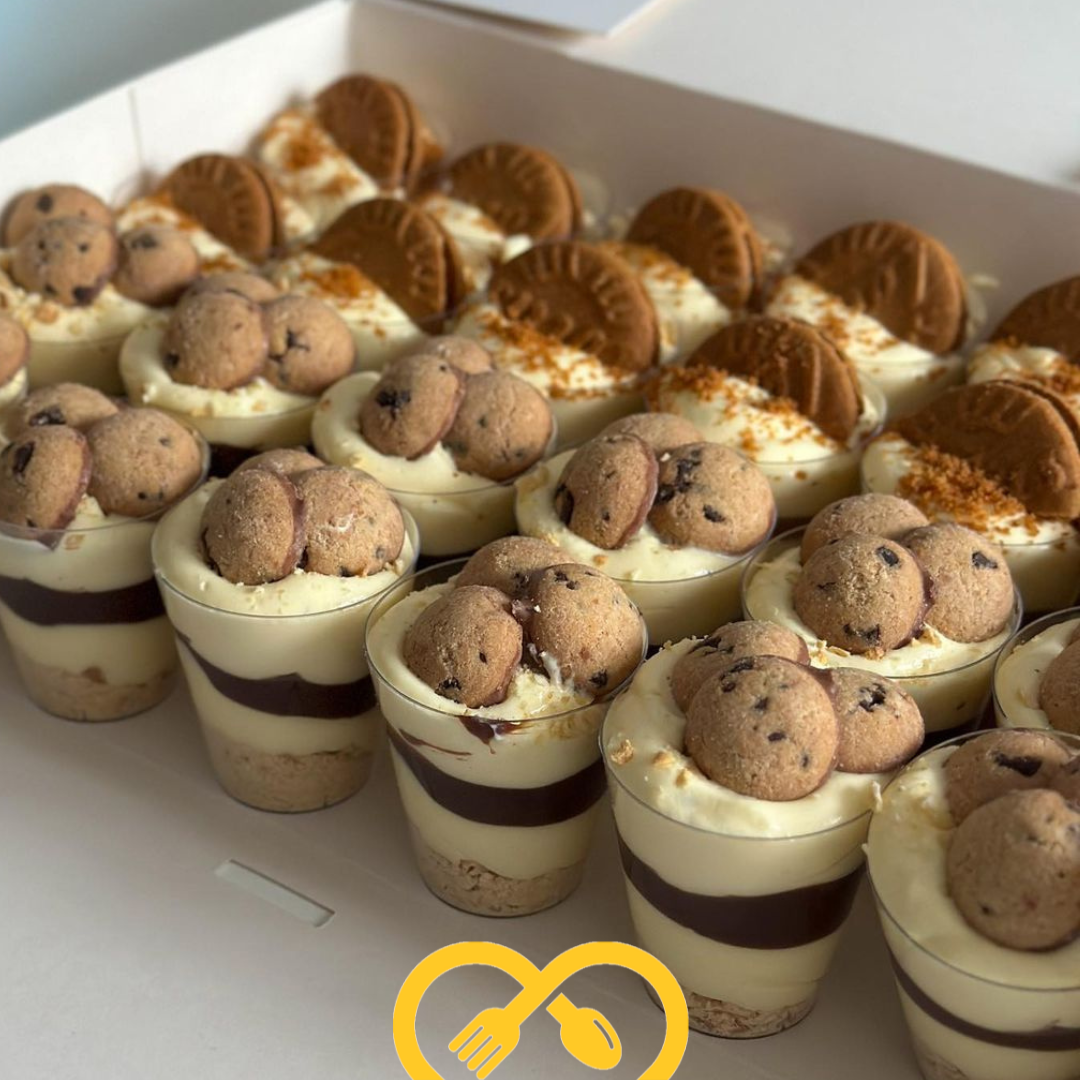 verrine sucrée aux biscuits | à l'unité