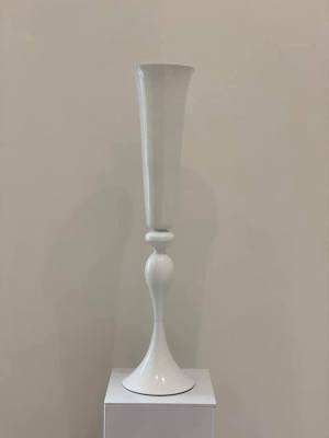 vase colonne - blanc