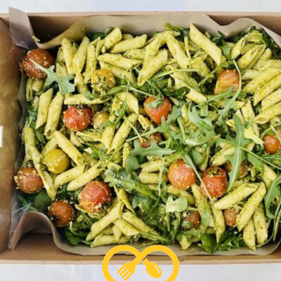 salade pâtes au pesto | tailles s / m / l / xl