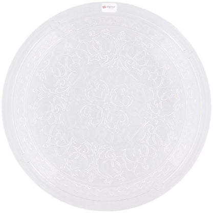 ASSIETTE PLATE 35CM - TRANSPARENTE