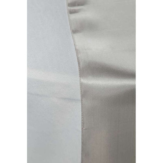 CHEMIN DE TABLE SATIN - ARGENT
