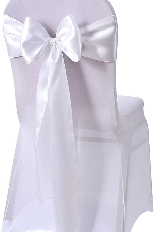 NOEUD SATIN - BLANC