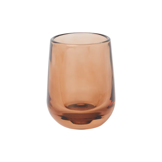 Photophore en verre TYLA - Brun